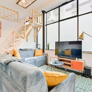  Appartement Renovated Design In Montparnasse France